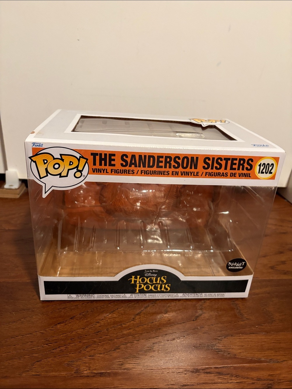 Funko Pop! The Sanderson Sisters Orange Vinyl Figure Empty Box - Hocus Pocus